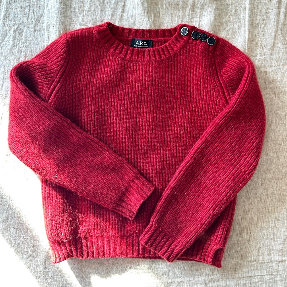 A.P.C. wool cashmere sweater